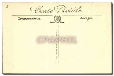 Mézin (L.-et-G.) — Kasteel van Carboste. Westelijke paviljoen. — Uitgever: Lévy Frères — Achterkant