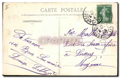 Bonnaguil (Lot-et-Garonne) — Zuidkant — Uitgever: Chotot & Cie, n° 3025 — Achterkant