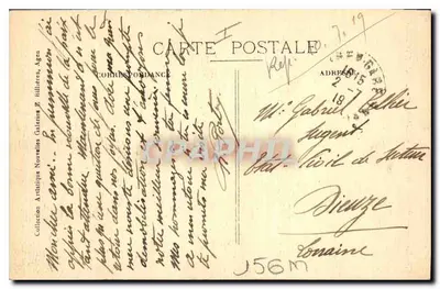 Bonaguil (Lot-et-Garonne) — O Castelo (Monumento histórico do século XV) — Verso