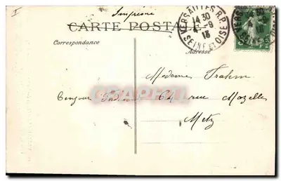Samochód z chrzcin syna Napoleona III — Muzeum Samochodów, Versailles — Rewers