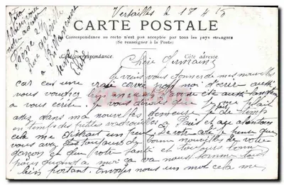Versailles — O Bosquet dos Banhos de Apolo — Verso