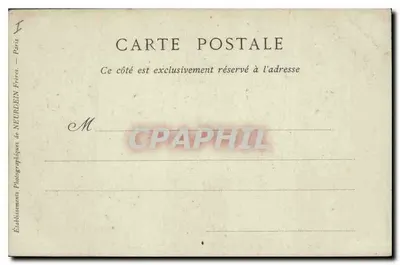 Pałac w Versailles – Pokój Sypialny Ludwika XIV – kolekcja ND Phot — Rewers