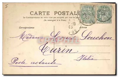 Notre-Dame de la Garde — Volvic — uitgever M.T. n°221 — Achterkant