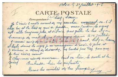 La Chiesa Romanica di Volvic — Monumento storico — L’Auvergne pittoresca, n°534 — Verso