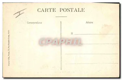 N.-D. van het Werk — La Grande Nef — gebouwd door publieke inschrijving in 1901 — Achterkant