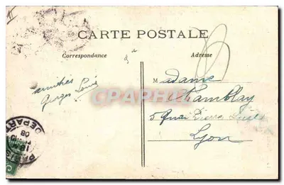 Paris — Igreja de São Eugênio — C.M. n°158 — Verso
