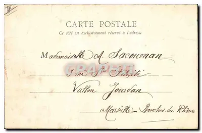 Paris — Igreja de São Vicente de Paulo — B. F., Paris, n° 59 — Verso