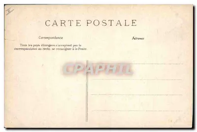 Parijs — Saint-Jacques du Haut-Pas — E. L. D. n° 205 — Achterkant
