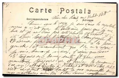 Paryż (V arrondissement) — Panthéon — E. F. Paris — Rewers