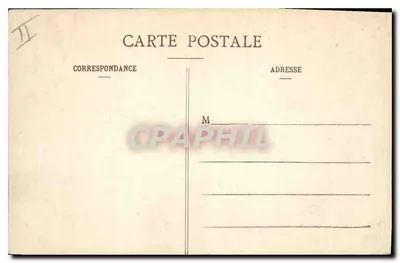 Paris - Igreja da Madeleine — vista frontal com colunatas — editor desconhecido, n° 98 a — Verso