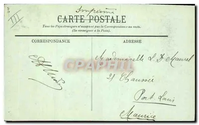 Paris — Notre-Dame — LL — n°857 — Verso