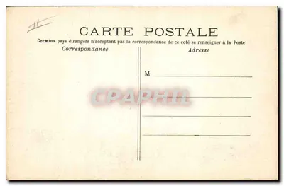 Paris — Igreja de São Luís em Île — C.M. n°258 — Verso