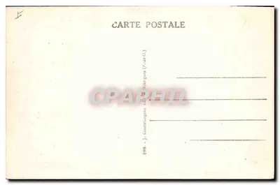 Fienile di pecore ai piedi del PUY-DE-DÔME (alt. 1.465 m.) — L'Auvergne — editore Gd'O — Verso
