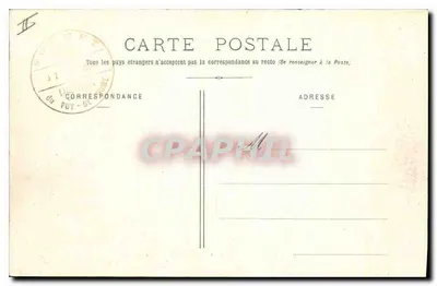 Dotarcie na szczyt Puy de Dôme — Auvergne — G. Delaunay, wyd., Clermont-Ferrand — Rewers