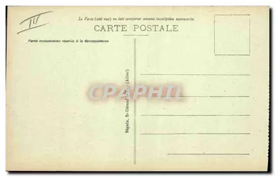 Le Puy de Dôme — Vista tomada del Bois des Charmes — Ideal, n° 4279 — Reverso