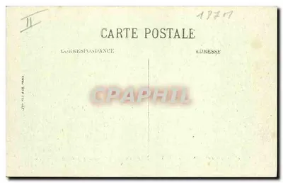 Puy-de-Dôme pod śniegiem — Widok z Quatre-Routes — L'Auvergne Pillotreuse — nr 581 — Rewers