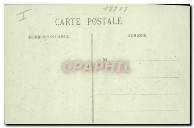 Auvergne - Ruiny rzymskie na szczycie Puy de Dôme — Bougès, wyd. Clermont-Ferrand, n°87 — Rewers