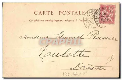 Arredores de Clermont-Ferrand — O Puy de Dôme — Morel-Gottouillon, 1, Rue de l'Éra — Verso