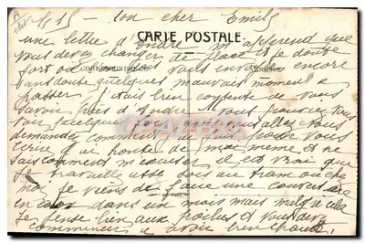 A Auvergne pitoresca — No flanco do Puy-de-Dôme — O Caminho de Ferro na subida do Col de Ceyssat — Éditeur V.D. — Verso