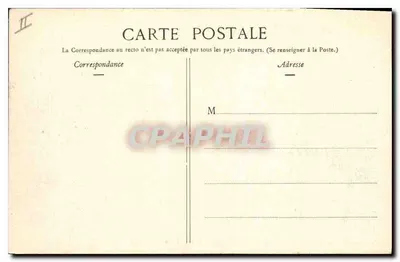 Chegada ao Cume do Puy de Dôme — Lib. Bougé-Béal, 21 Rue de l’Ecu, Clermont-Ferrand — Verso