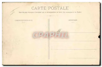 Achtergrond van de Puy de Dôme — Auvergne — G. Delaunay, uitgever, Clermont-Ferrand — Achterkant