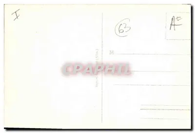 Châtel-Guyon — Le Roc Errant e a Valeira de Prades — Ideal, n° 2645 — Verso