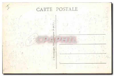 Castelo de Chazeron — Châtelguyon — editor J. Gouttelages, Gouergues — Verso