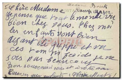 O Casino - Sala de Jogo — Châtelguyon — g.d'o. 817 — Verso