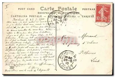Brest — Przylądek w dniu burzy — ND. Fot. n°275 — Rewers