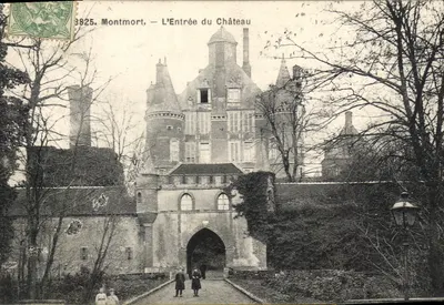 Montmort — A Entrada do Castelo — Editor não identificado, n° de série 3825
