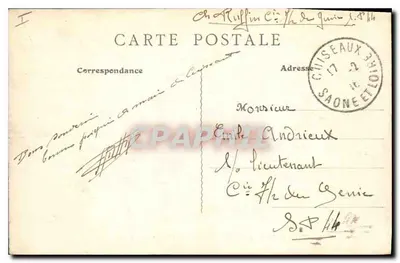 Cuisaeux (S.-et-L.) — Stale w kościele — B.F., Paryż — Rewers
