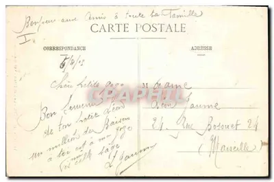 Verdun-sur-Meuse — De Kerk — Binnenkant — M. C. — Achterkant