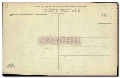 Binnenkant van het Ossaria van Douaumont — De Slag bij Verdun — uitgever S.A. L. Secchière — Achterkant