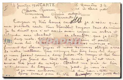 Verdun — Klasztor Biskupiego — Pani Klein, Verdun — Rewers