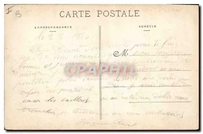 Bar-le-Duc — Plac Reggio, « prefektura » — Vini Nancy - C - n° 90 — Rewers