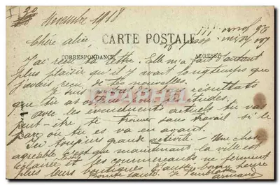 Bar-le-Duc — A Estátua do Marquês Exelmans — LL, n°52 — Verso