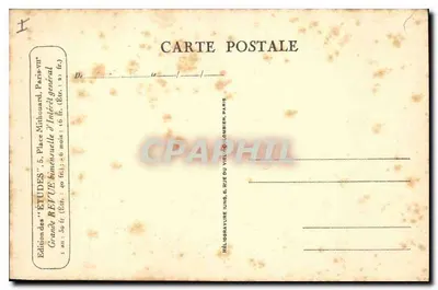 Kościół Świętego Piotra — Bar-le-Duc — Wydanie z serii „Études”, 5, Place Saint-François-Xavier, Paryż — Rewers