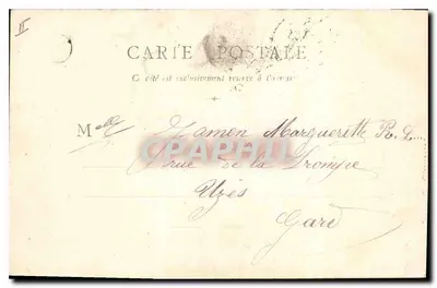 Most Gard — Całość — Wydawca Berthe, n° 171 — Rewers