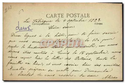 Most Gard — Dolina Gardon przez łuki mostu — B.D. wydawca, n°6 — Rewers