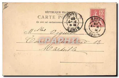Nîmes — Most Gardon — Przyjazne miejsce — Dom Uniwersalny, Nîmes — Rewers