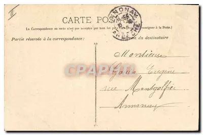 Nîmes - O Pont du Gard (A Estrada) — editor J. Jourde fot. Marselha, n° de série 1040 — Verso