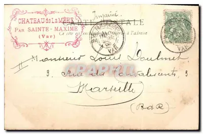 Nîmes - Wewnętrzne części Aren — wydawca B F Chalon-Saône, n° 160 — Rewers