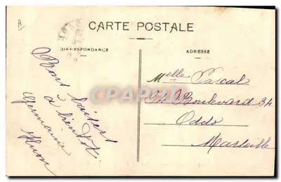 Nîmes — Boulevard Victor-Hugo — AR. — editor AR — Verso
