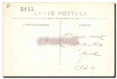 Nîmes — Interior das Arênes em um dia de execução — Ruat, Édit. - Marseille — Verso