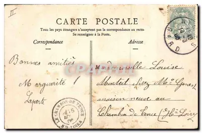 Nîmes — De Arenes — Uitzicht van buiten — Edities Napoléon Frères, Nîmes — Achterkant