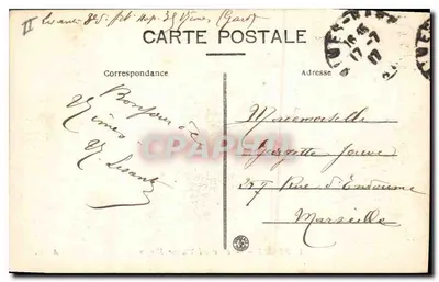 Nîmes — Bulwar Victor-Hugo — A. R. — Rewers