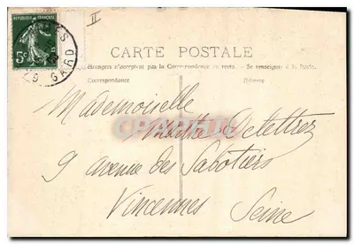 Nîmes — Wewnętrzne Arény w dniu egzekucji — P. RUAT, EDIT. - MARSEILLE — Rewers