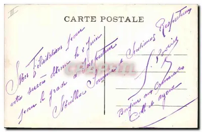 Nîmes — Cours Victor Hugo — A. R. — Verso