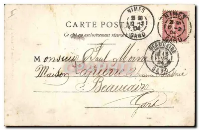 Nîmes — Oratorium — B F Chalon-sur-Saône, nr 233 — Rewers
