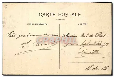 Nîmes — Trzy Rzymskie Kolumny — AR. — Rewers